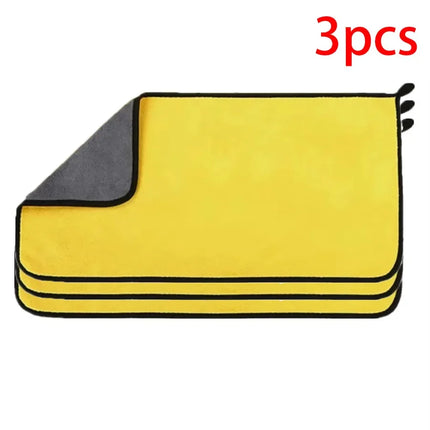 UltraDry Microfiber Car Towels 1/2/3/6/10PCS 30x60cm Soft Quick Dry Cleaning Cloth for Windows Mirrors Auto Care