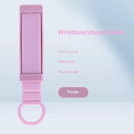 Universal Wrist Strap Phone Holder Finger Grip Stand Sticker