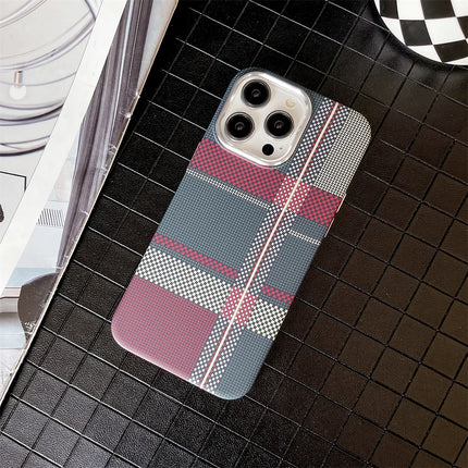 OKEYWOW colorful Kevlar MagSafe case for iPhone 17 to 11 Pro Max with wireless charging compatibility, featuring a durable design.