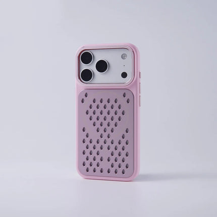 AeroMesh Cooling MagSafe Case for iPhone 17/16 Pro Max Frosted Anti-Fall Cover
