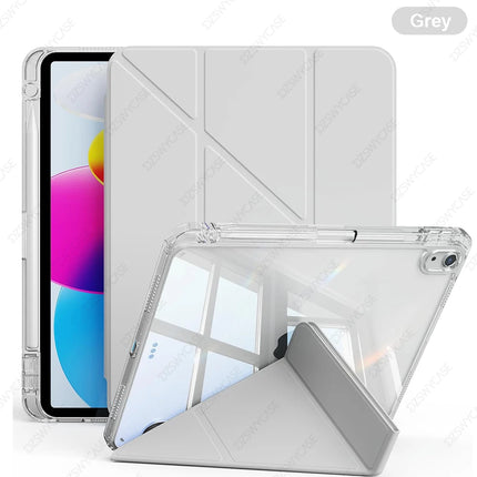 iPad Y-Stand Case for 10th/11th Gen 10.9 Air 11 M2 Air 10.9 Pro 11 M4 Mini 6/7 Stand Cover