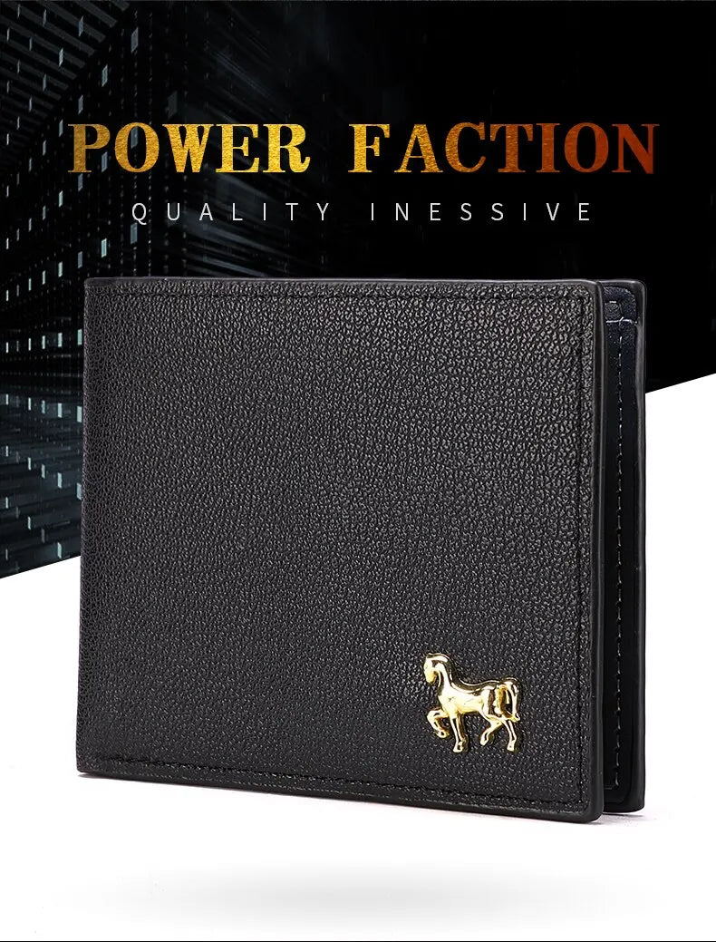 New Men's Horizontal Wallet Multi-Functional Business Zipper Coin For Men Wallet With Credit Card Holder
