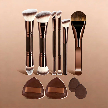 ProBlend Travel Makeup Brush Set – 6/10/18 Piece Dual-Ended Brushes
