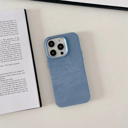 SoftFlannel MagSafe Case for iPhone 17/16/15 Pro Max Matte Wireless Charge Protective Cover
