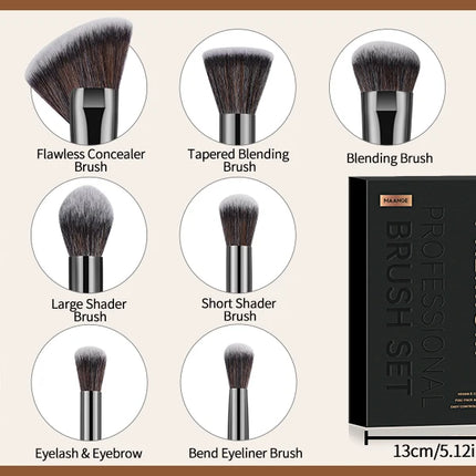 Velora Beauty 25pcs Makeup Brush Gift Set Foundation Eyeshadow Contour Concealer Kit