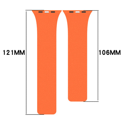 Apple Watch magnetic silicone strap band for Series 8-11, SE, Ultra, 40mm-49mm, adjustable, by OKEYWOW