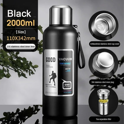 Stainless Steel Insulated Thermos Tumbler Large Capacity Travel Mug