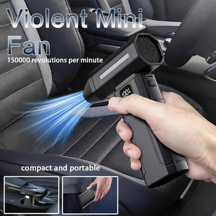 High-Speed Electric Air Duster 130000RPM Rechargeable Turbo Blower