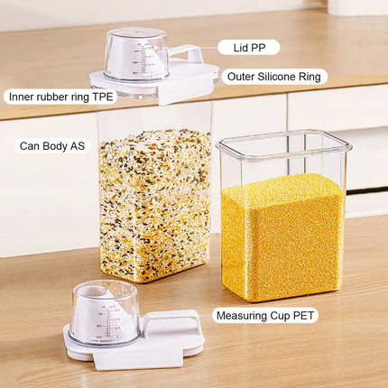 CleanStore 1100–2300ml Laundry Detergent Storage Container