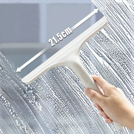 3-in-1 Window Cleaning Squeegee with Spray Bottle and Microfiber Pad
