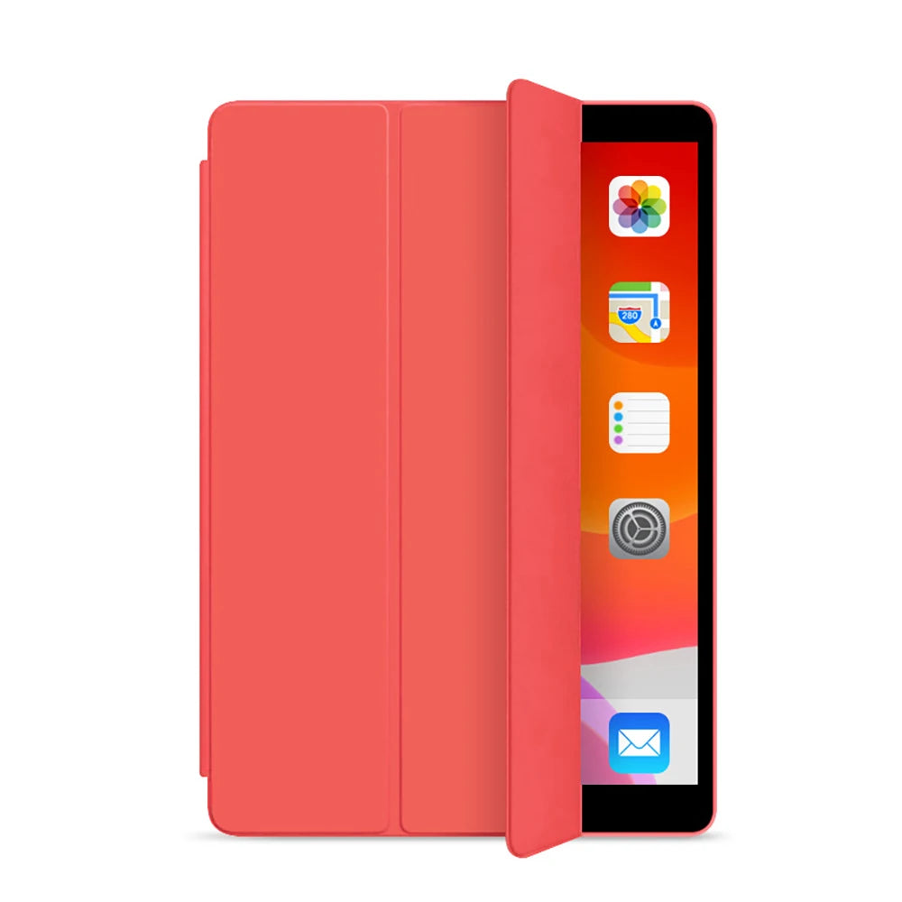 Smart Case for iPad 9.7 (2018, 2017): Fundas Magnetic PU Leather Stand Cover Compatible with iPad 10.2, 5th, 6th, Air (1, 2, 3, 4, 5), 7th, 8th, 9th, 10th Generation.