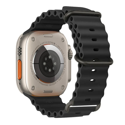 OceanFlex Silicone Sport Band for Apple Watch Ultra 2/Ultra/Series 10/9/8/7/6/SE 38mm–49mm