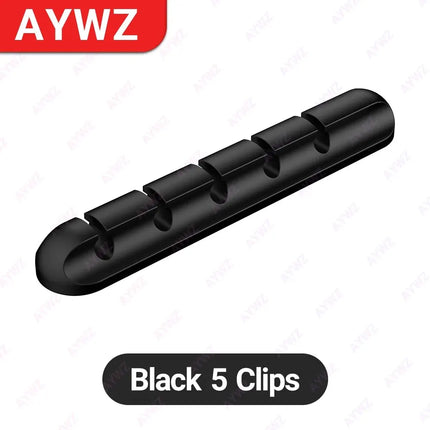 CableGrip Adhesive Cord Organizer Clips for Desktop USB & Power Cable Management