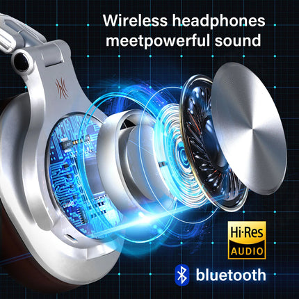 OneOdio A70 Fusion Bluetooth Over-Ear Studio Headphones