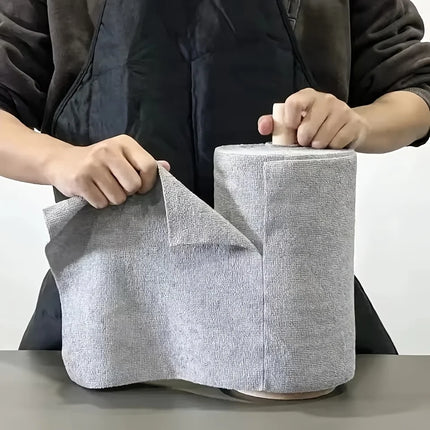 CleanWipe Microfiber Kitchen Cleaning Cloth Roll