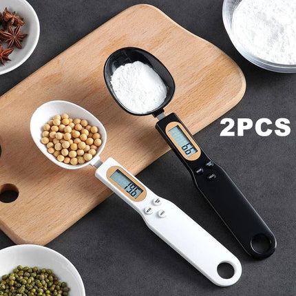 MiniSpoon Digital Kitchen Scale 0.1–500g LCD Food Measuring Spoon for Coffee Flour Milk