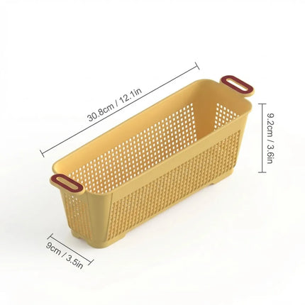 StackEase Plastic Storage Basket for Bedroom & Wardrobe