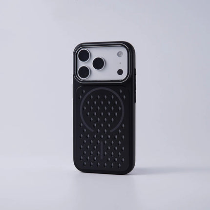AeroMesh Cooling MagSafe Case for iPhone 17/16 Pro Max Frosted Anti-Fall Cover