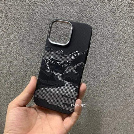 RiverPeak MagSafe Armor Case for iPhone 17 16 15 Pro Max Carbon Fiber Camera Guard Cover