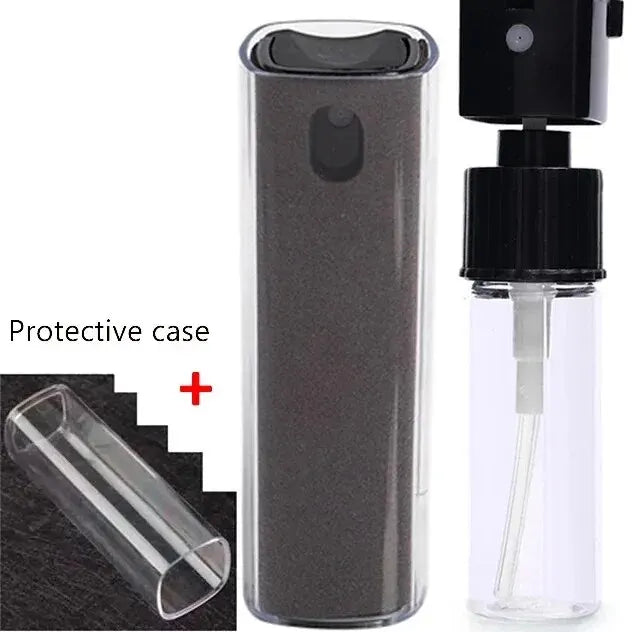 CleanMist 2 in 1 Screen Cleaner Spray with Microfiber Cloth for Phone Tablet Laptop