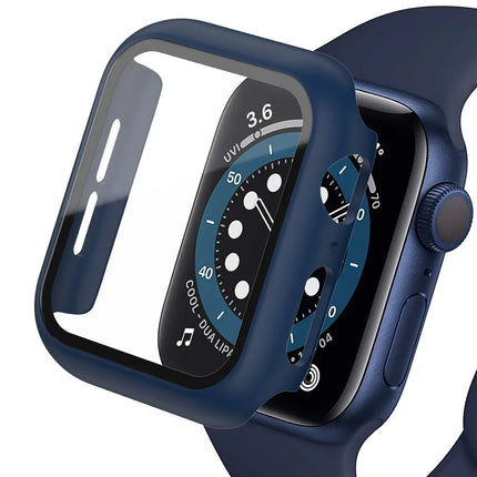 WatchGuard Glass Case for Apple Watch Ultra 2/Series 9/8/7/6/SE 41mm–49mm Screen Protector Cover