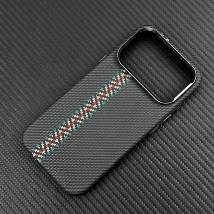 CarbonEdge MagSafe Armor Case for iPhone 17/17 Pro Max/16 Pro/15/14/13 Ultra Thin Alloy Lens Wireless Cover
