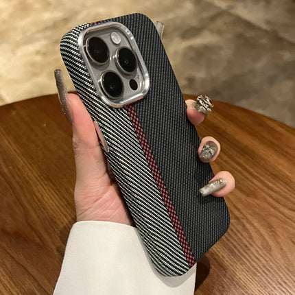 CarbonWeave MagSafe Case for iPhone 15/14 Plus/13/12/11 Pro Max Matte Wireless Charge PC Cover