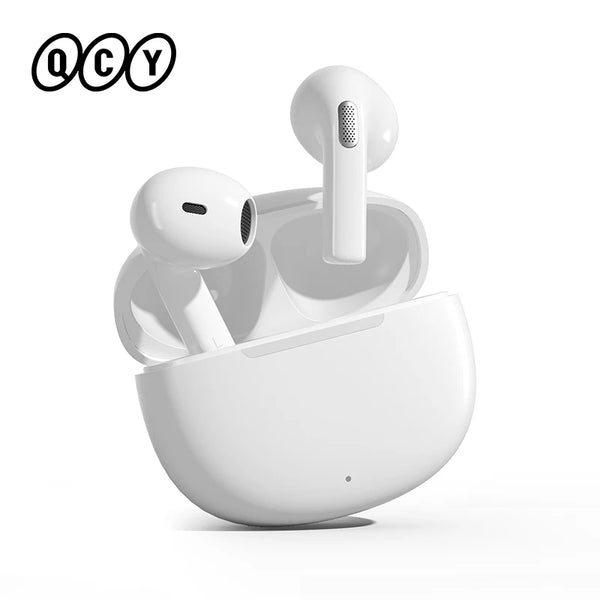 QCY T20 TWS Wireless Earphones Bluetooth 5.3 Earbuds 68ms Low Latency 13mm Driver HIFI Headphones 4 Mics+ENC HD Call Headsets