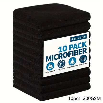 UltraWeave Kitchen Cloth Set 5/10/20pcs Microfiber Absorbent Cleaning Towel Light Gray