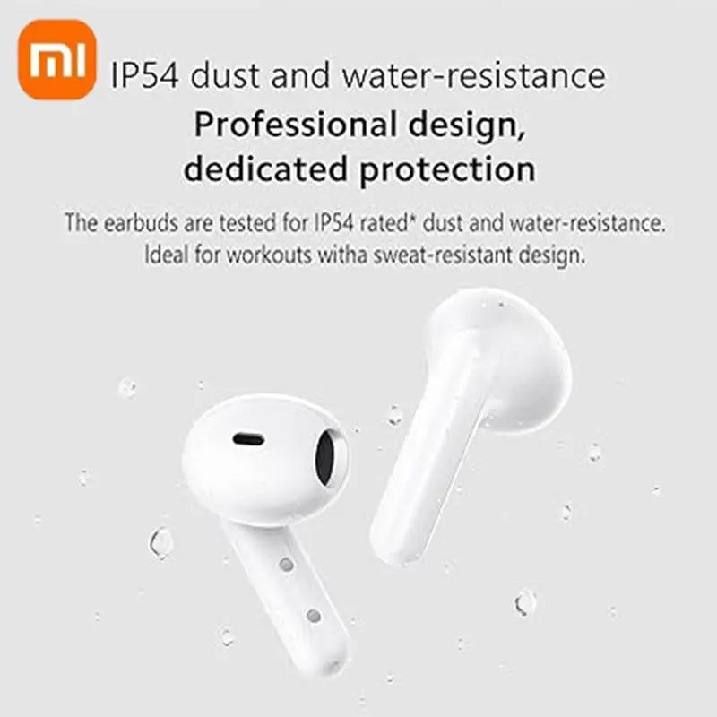 Xiaomi Redmi Buds 4 Lite  Wireless Earbuds  IP54 Waterproof Headset 20H Playtime Lightweight Comfort Fit Headphones