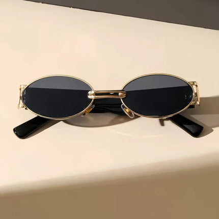 Y2K Vintage Frame Sunglasses with UV Protection