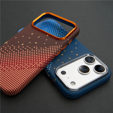 Cosmic Star MagSafe Armor Case for iPhone 17/16 Pro Max Metal Lens Frame Protective Cover
