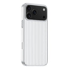 Stripe3D MagSafe Case for iPhone 17 Pro/16 Pro Max/15/14 Metallic Anti Stain PC Wireless Cover