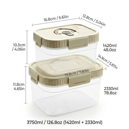 FreshNest Portable Fruit & Vegetable Storage Box