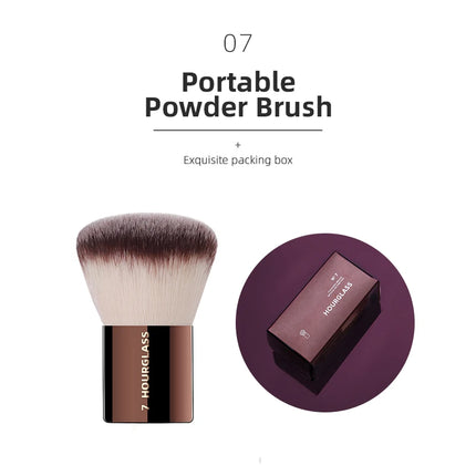 Hourglass Makeup Brush for Powder, Foundation, Concealer, Blusher & Bronzer