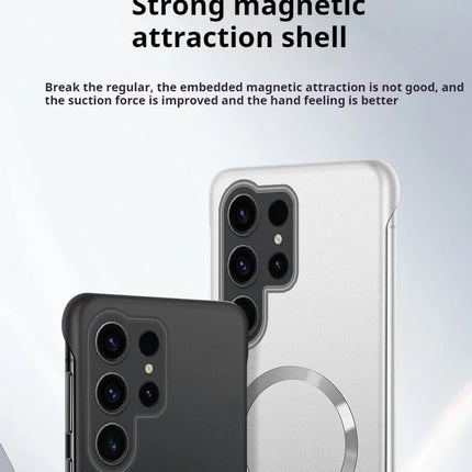 Samsung Galaxy Ultra Thin Magnetic PC Shockproof Cooling Cover for S22, S23, S24, S25 Ultra Plus by OKEYWOW