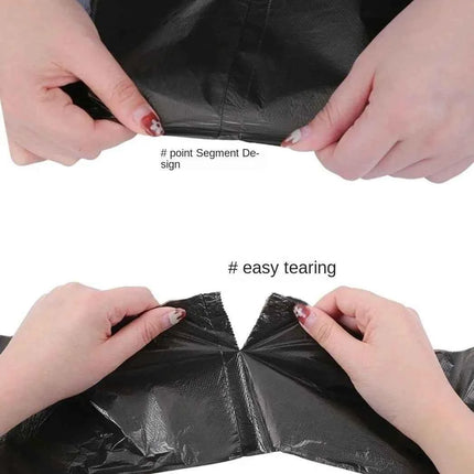 Thick Small Bin Liners Disposable Trash Bags for Home & Kitchen