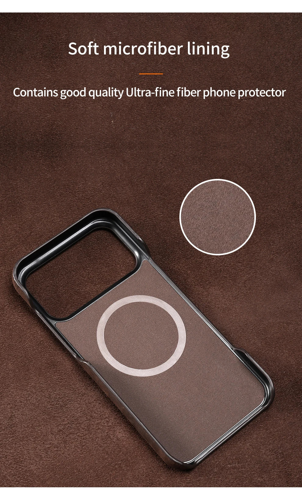 MagSafe Retro Luxury Genuine Pull-Up Leather Case for iPhone 15/16/17 Series (Pro/Pro Max/17 Air) – Magnetic Back Cover