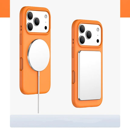 SilkCore MagSafe Silicone Case for iPhone 17 Pro Max/17 Pro/17 Air/17/16 Solid Color Wireless Charge Cover