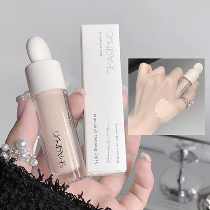 Velora Beauty Flawless Liquid Concealer Full Coverage Dark Circles Blemishes Long Lasting Smooth Finish