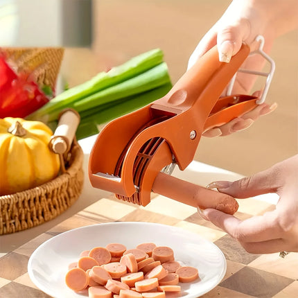 Multifunction Fruit & Vegetable Slicer for Banana, Cucumber & More