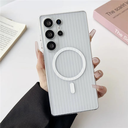 RidgeMatte Magnetic Case for Samsung Galaxy S25/S24/S23 Ultra Clear Shock Cover