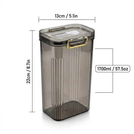 FreshKeep Stackable Airtight Food Storage Container