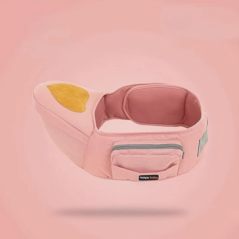 Baby Carrier Waist & Toddler Hip Seat – Ergonomic 2-in-1 Soft Comfortable Sling with Storage Pocket, Secure Belt System, Multi-Color Options (Pink/Grey/Green/Blue) – Ideal for Travel & Daily Use