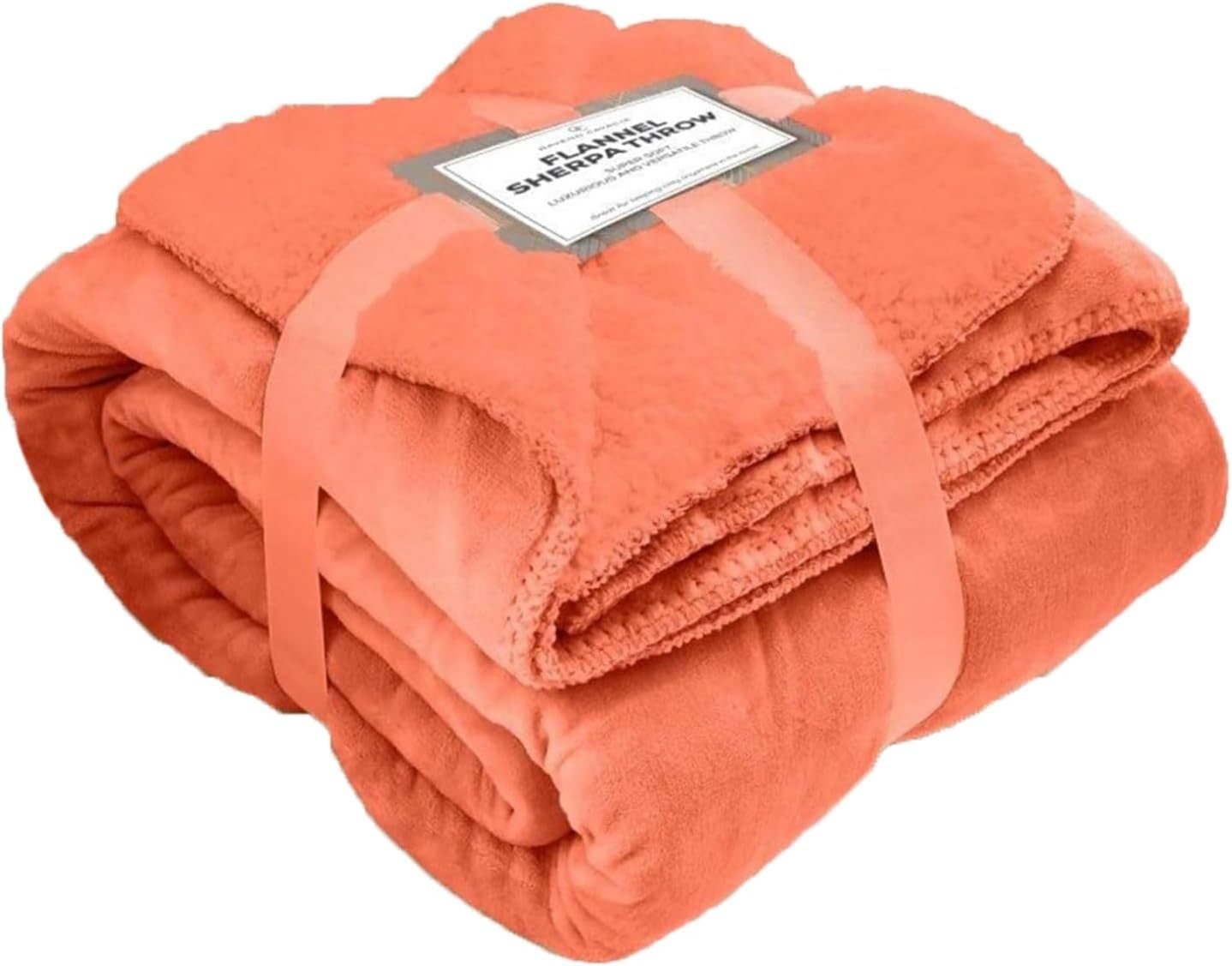 4B Sherpa Throw Blanket -Premium Super Soft Plush and Cozy Layer for Bed, Sofa and Couch, Reversible Fleece Style, Lightweight Yet Warm Decorative Blanket for All Seasons, Ideal for Home, Travel and Everyday Comfort.