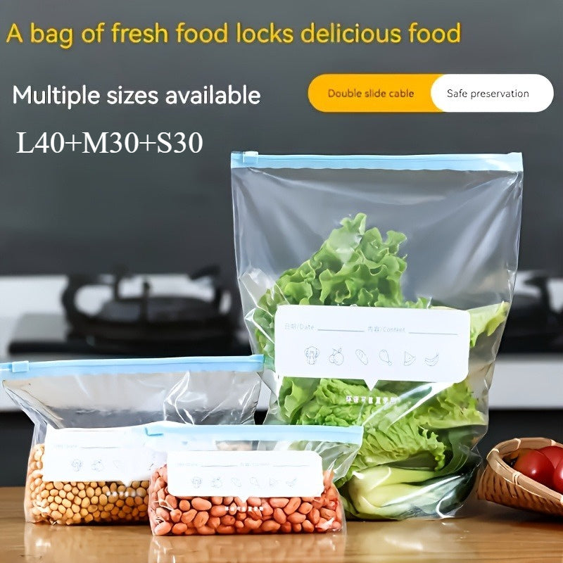 Combination Pack with Three Specifications, Food Classification Storage Bag, Food Preservation Sealing Bag, Suitable for Fruits, Grains, Vegetables And Meat, Kitchen Sto