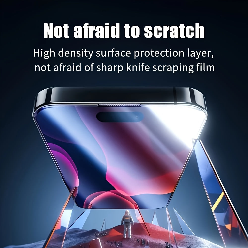 A Pack of 5 Ultra-High-Definition Tempered Glass Screen Protectors, Compatible with for Iphone 17 Pro Max/16 Pro Max/15 Pro Max/17 Air/17/16/16E/15/14/13/12/11/Plus/Mini/Xs Max/X, Easy to Apply, 9H+ Tempered Glass Film, Finge