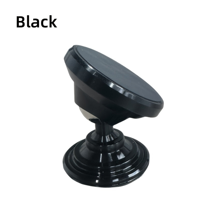 360° Rotatable Magnetic Car Phone Mount - Universal Dashboard Cell Phone Holder, Aluminum Alloy, Secure & Easy Installation