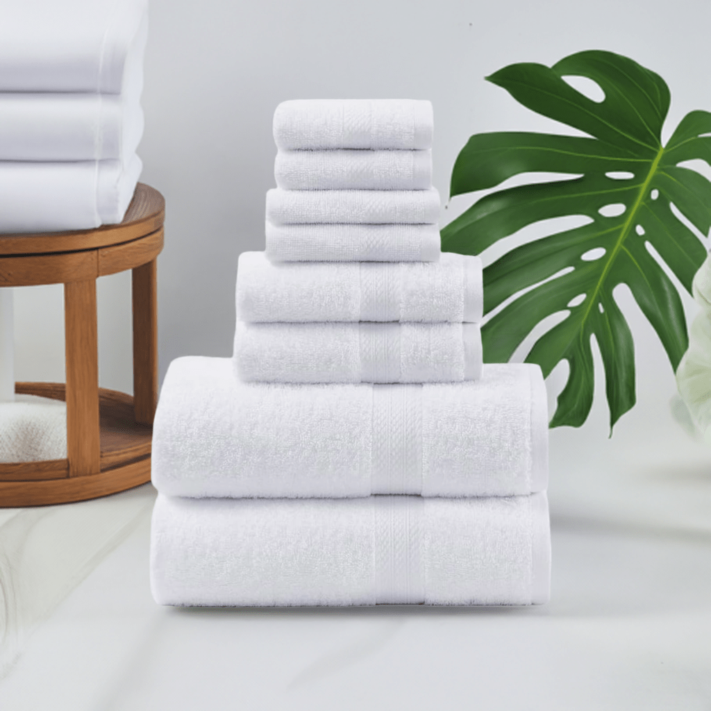 4x Face Towel 30x30 Cm