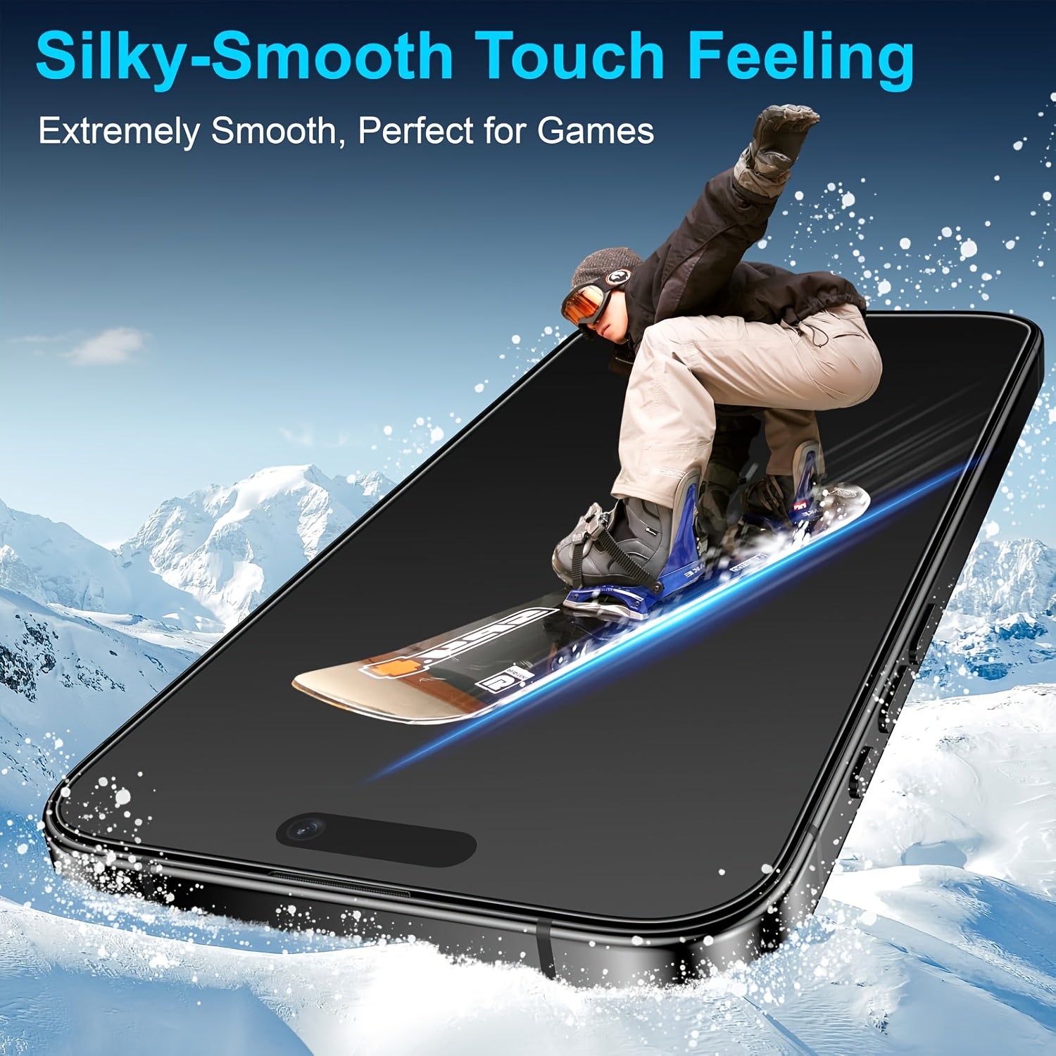 5-Pack Matte Privacy Screen Protector for iPhone 17/16/15/14/13/12/11/17 Pro Max/17 Air/16 Pro Max/16e/Plus/Mini/X/XR/XS Max, 9H Hardness Tempered Glass Film, Anti-Scratch, Anti-fingerprint, Full Coverage, Frosted Glass, Anti